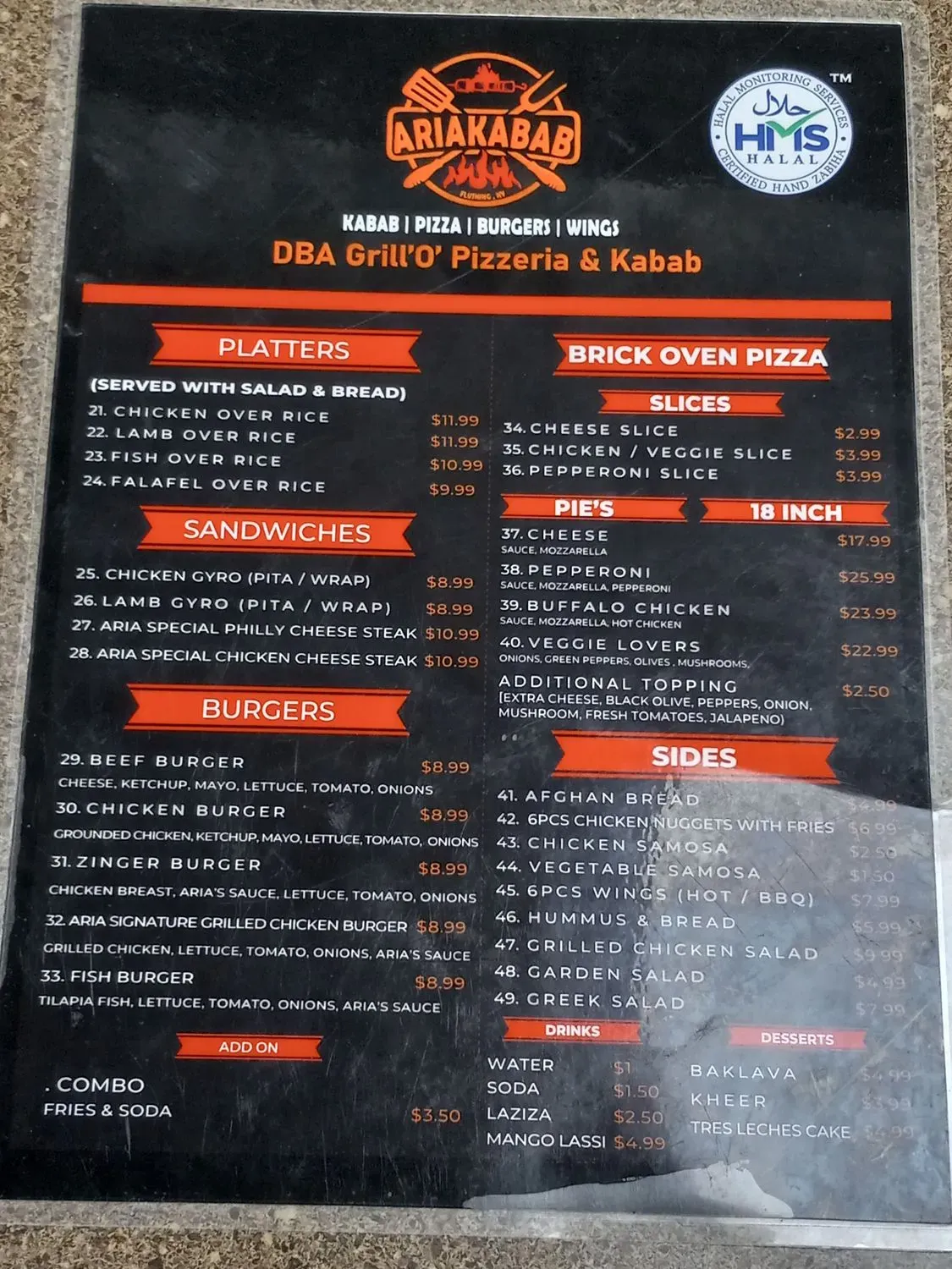 Menu 4