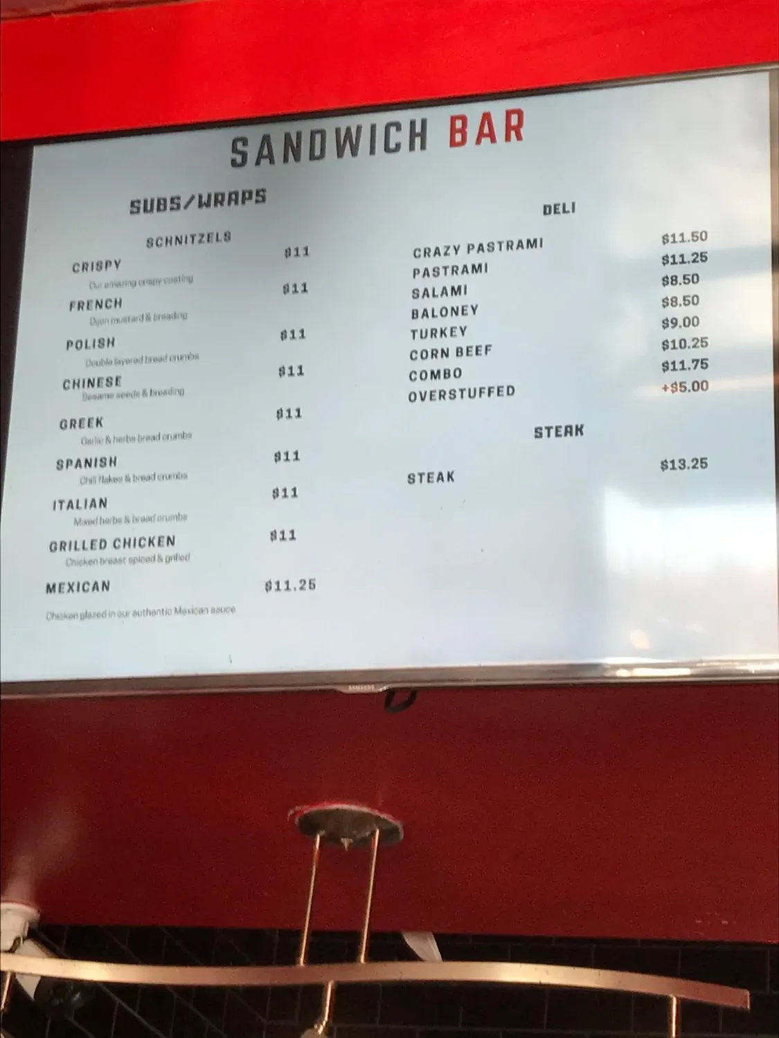 Menu 4