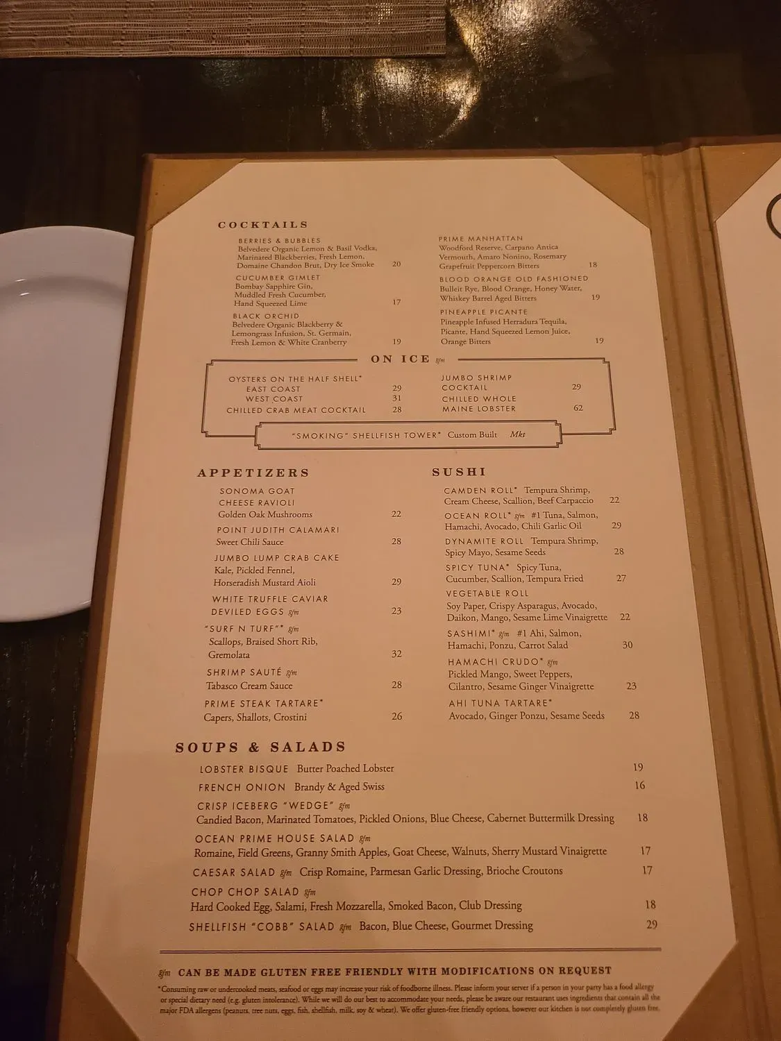 Menu 6