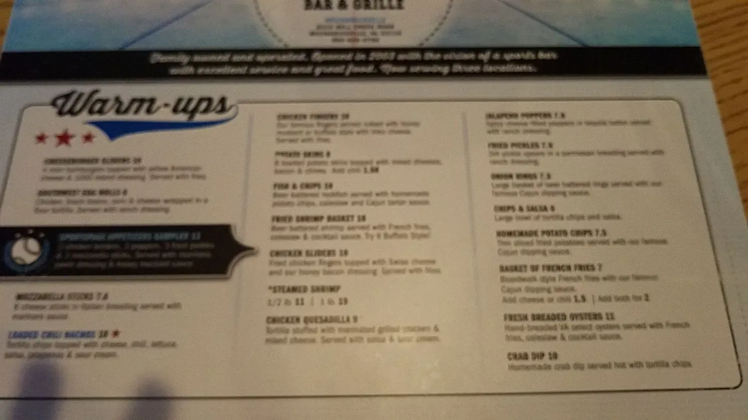 Menu 3