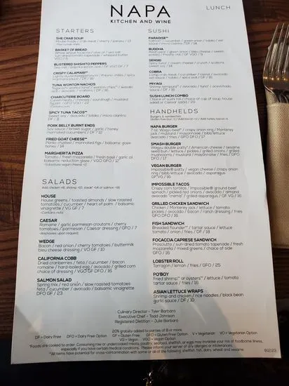 Menu 6