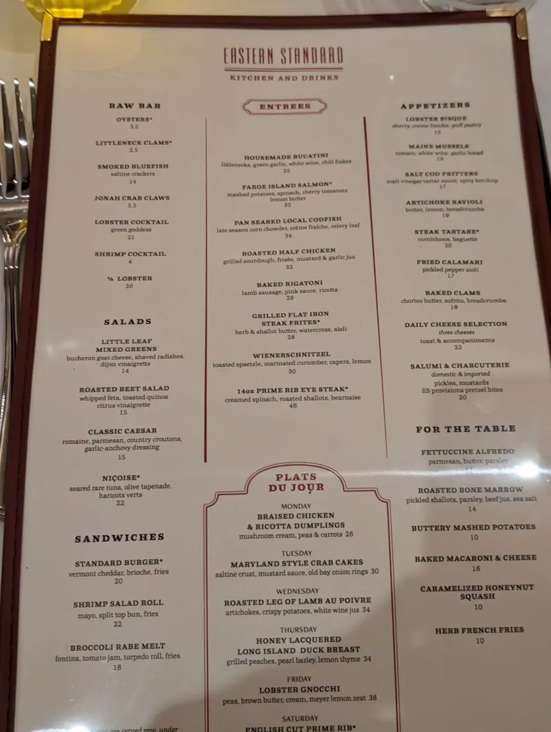 Menu 4