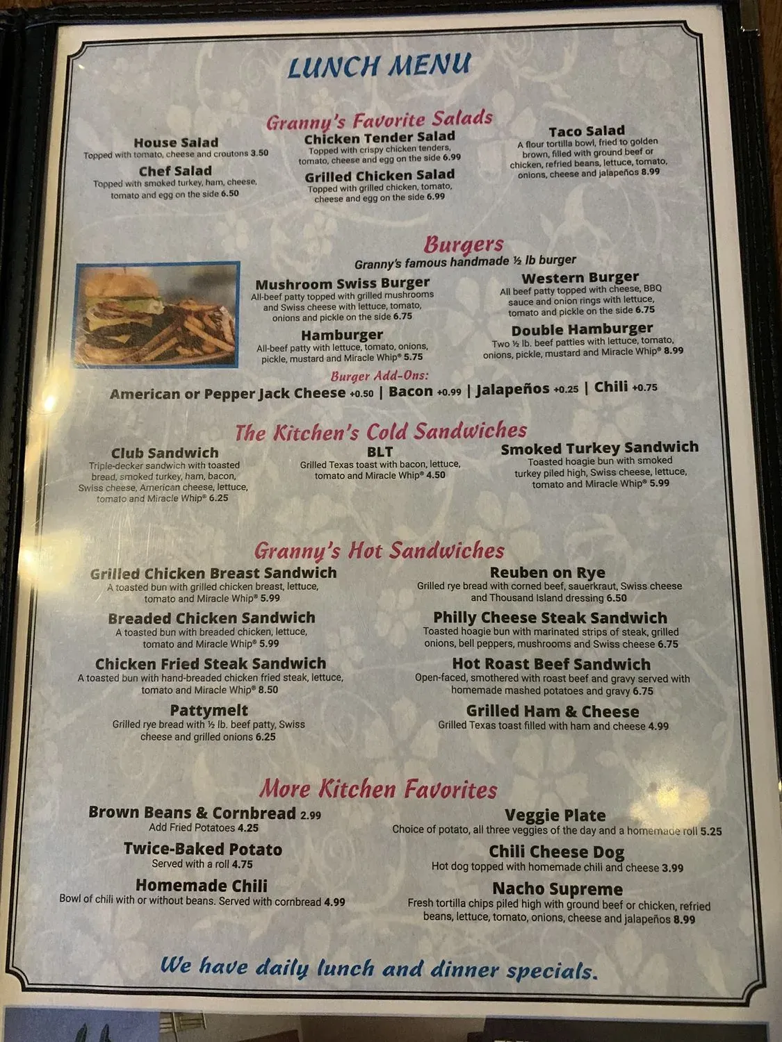 Menu 3