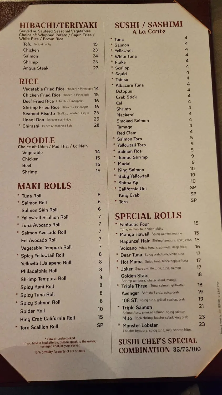 Menu 4