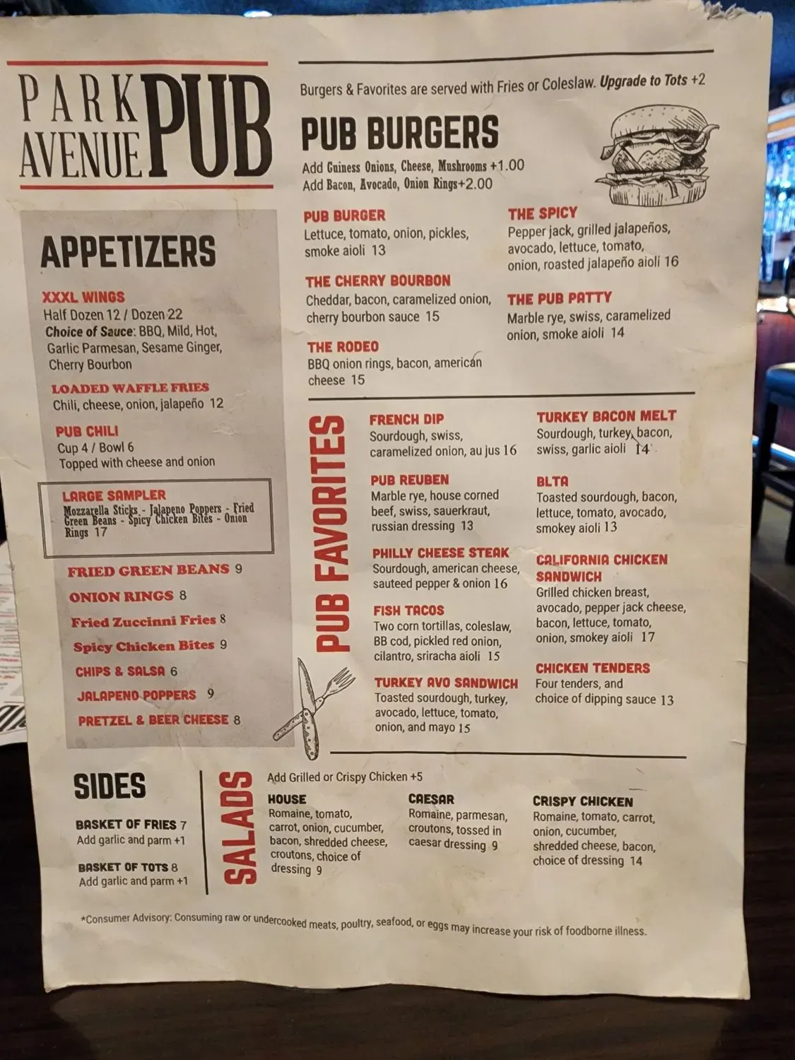 Menu 6