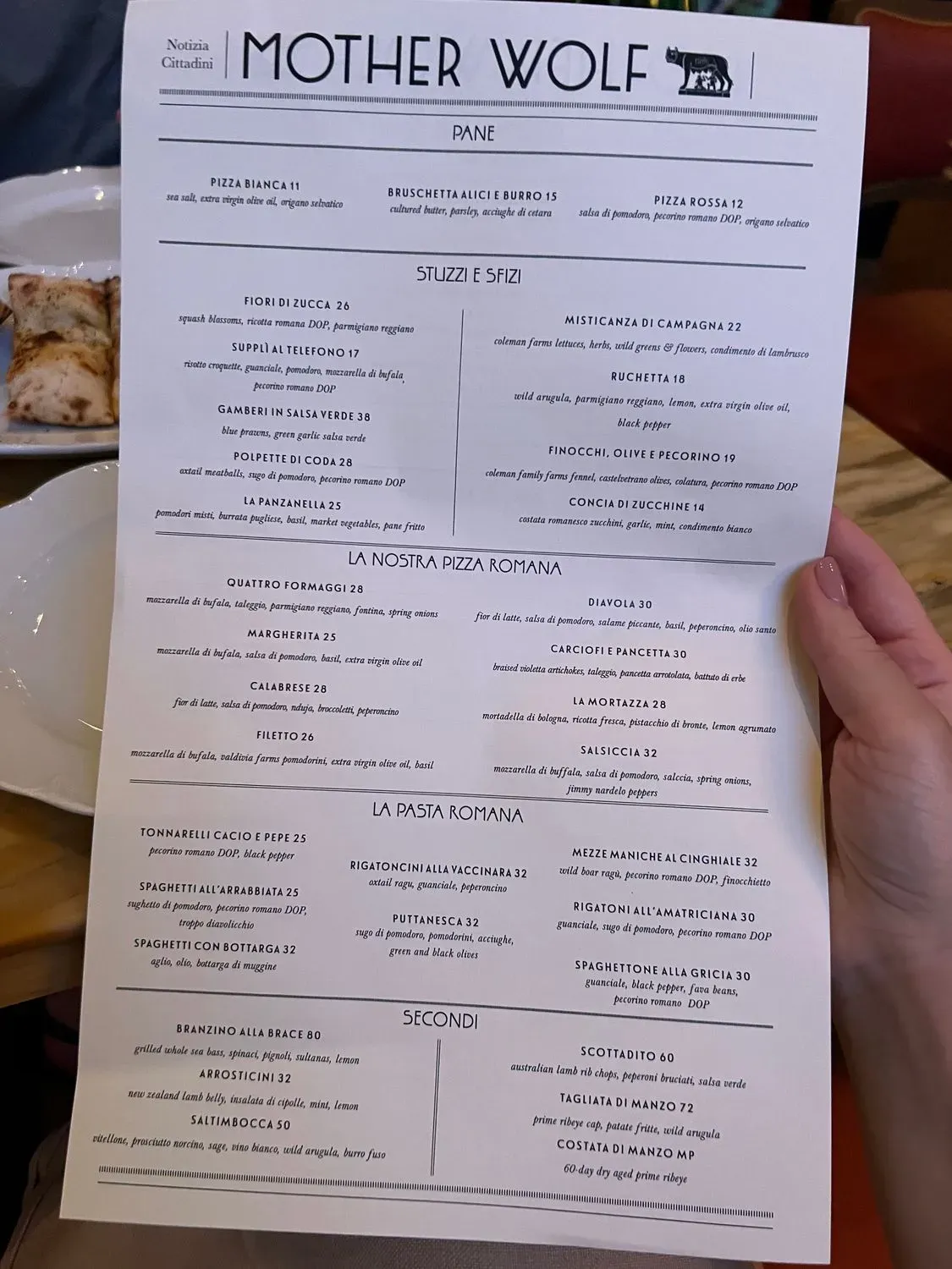 Menu 4