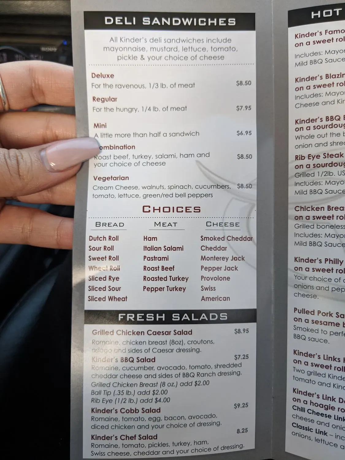 Menu 4