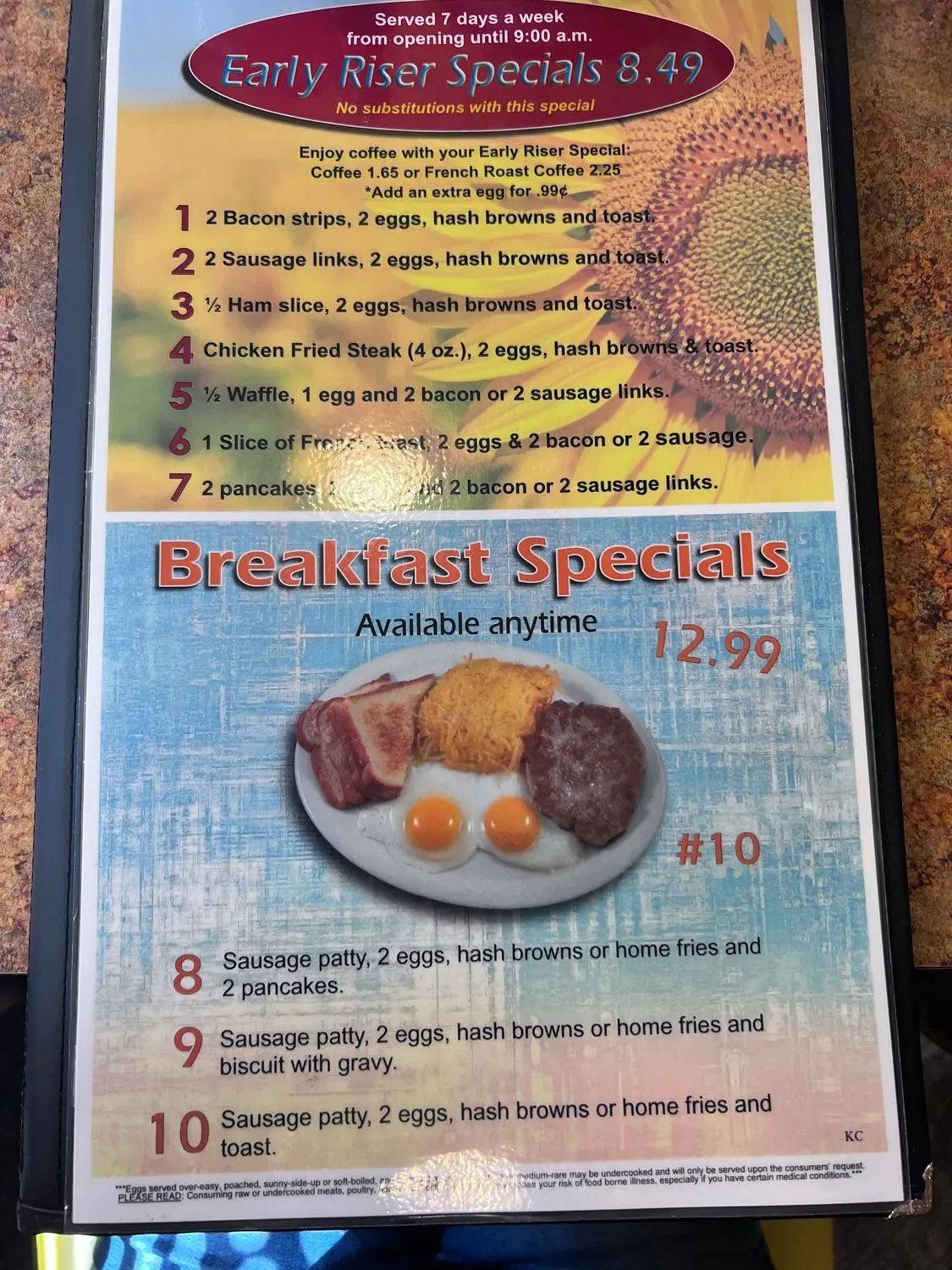 Menu 3