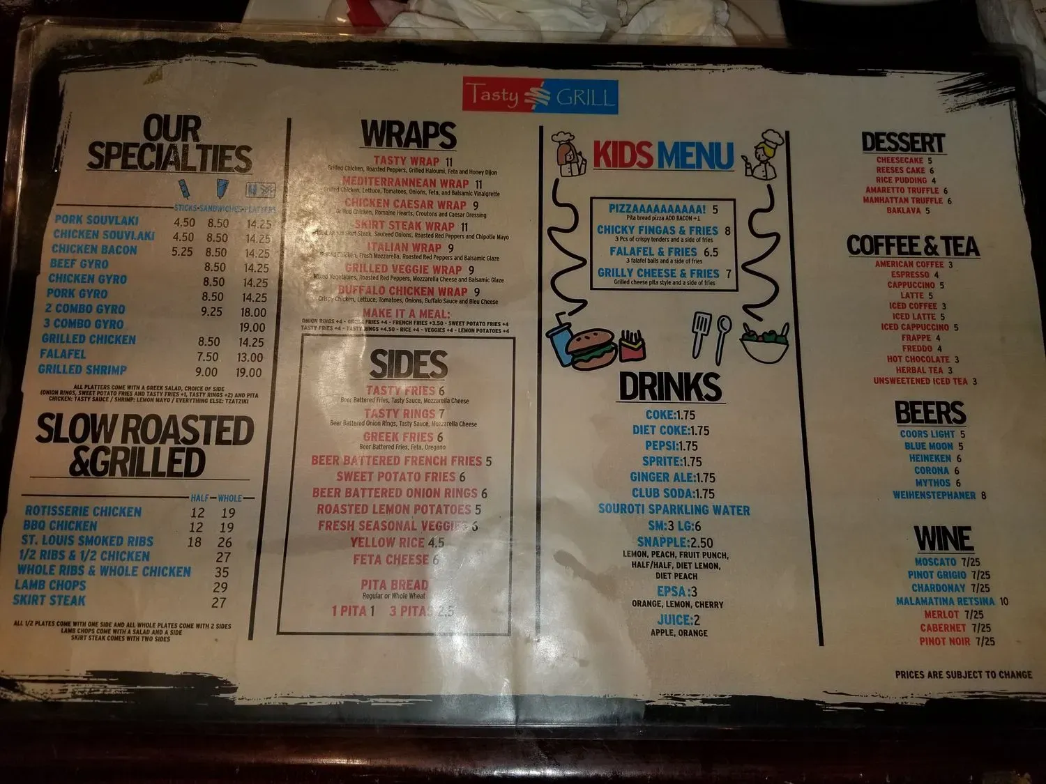 Menu 3