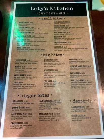 Menu 6