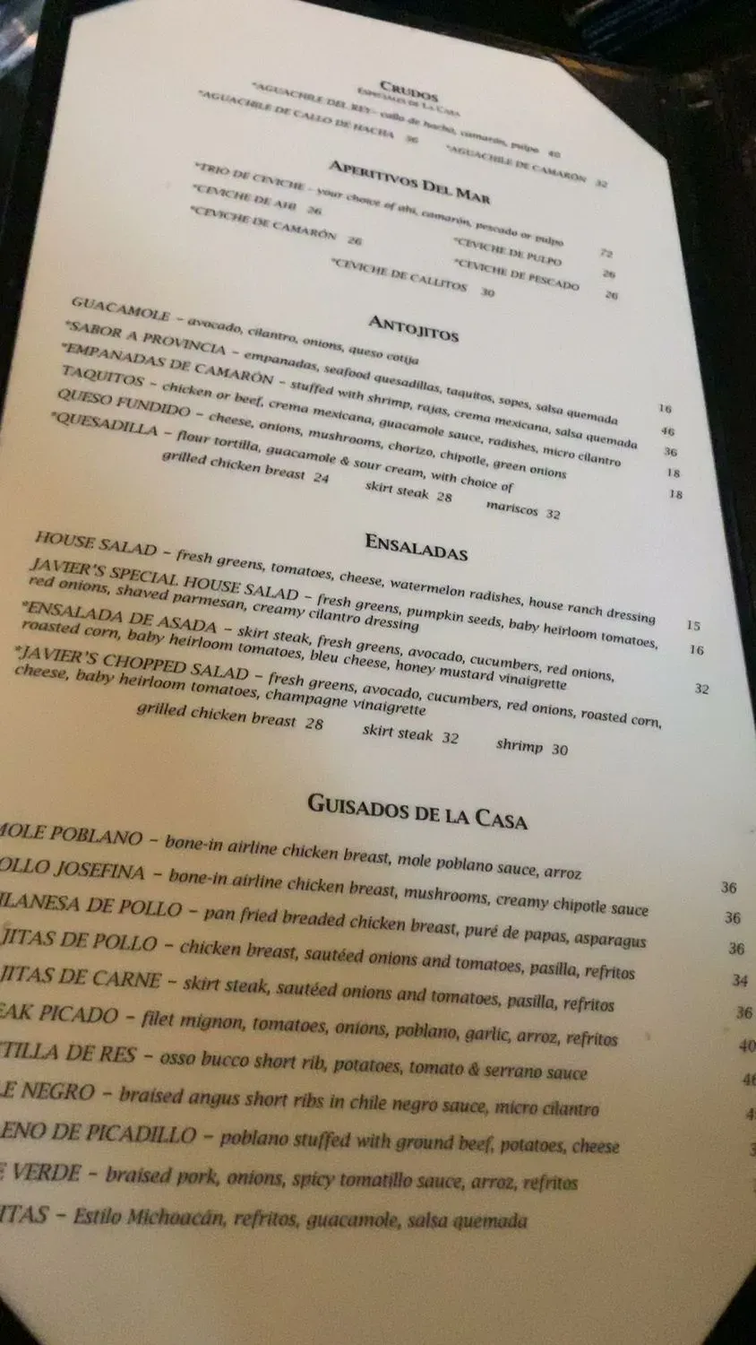 Menu 4