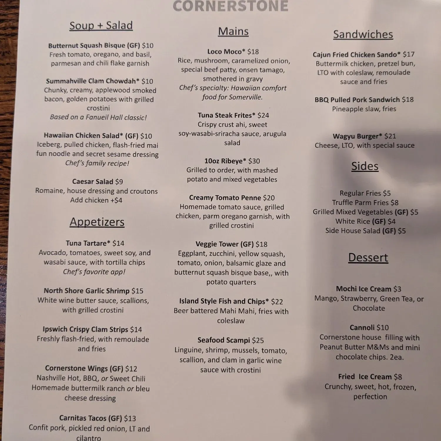 Menu 3