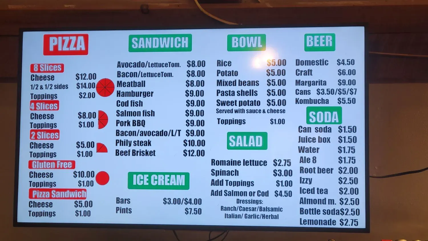 Menu 6