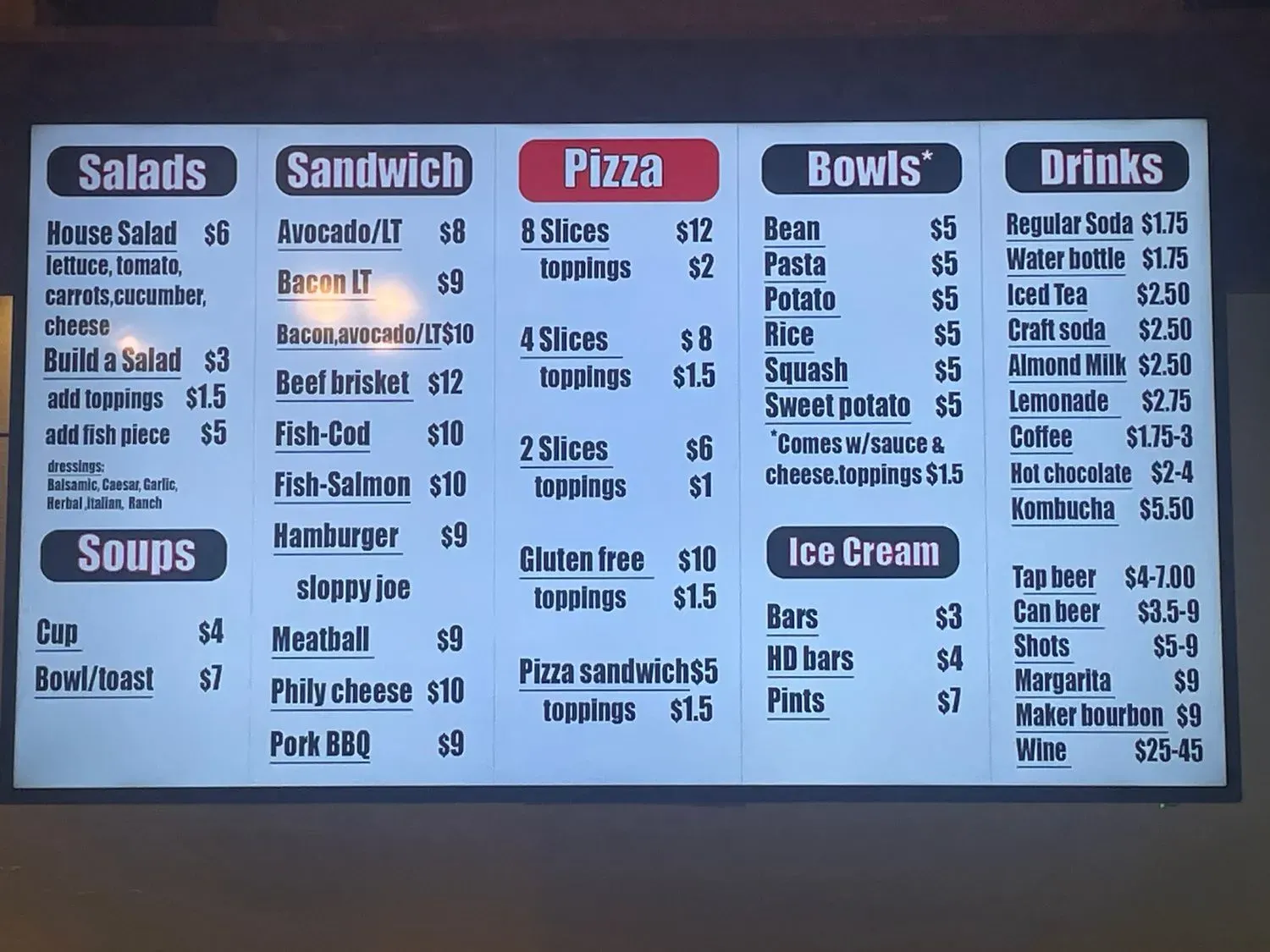 Menu 3