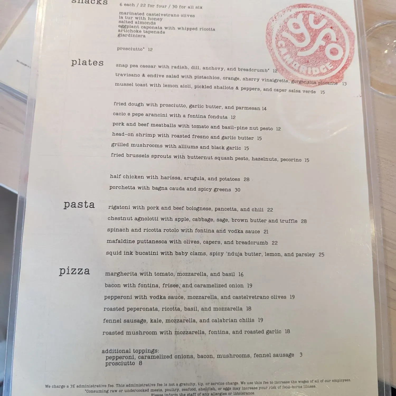 Menu 3