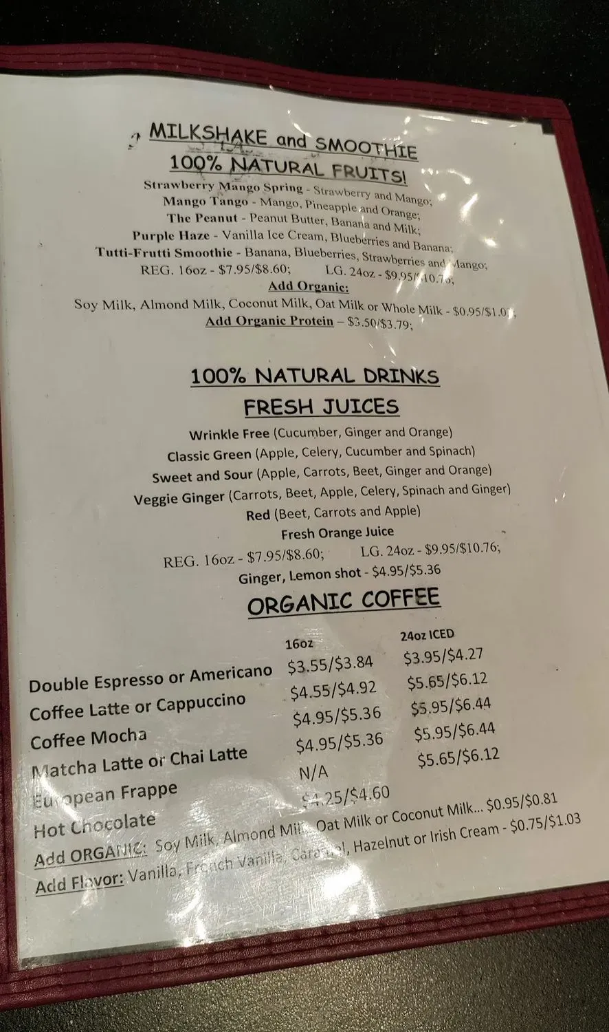 Menu 6