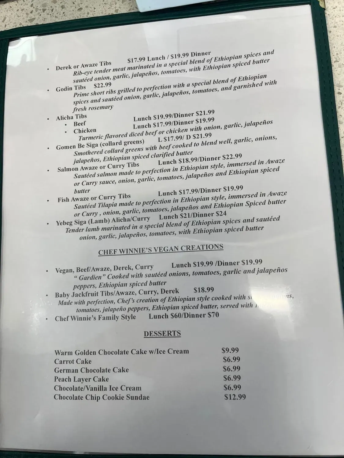 Menu 3