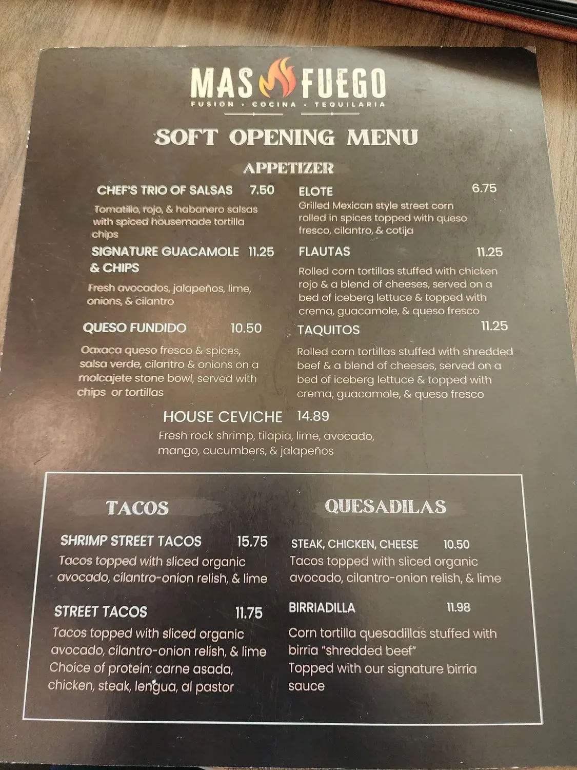 Menu 6