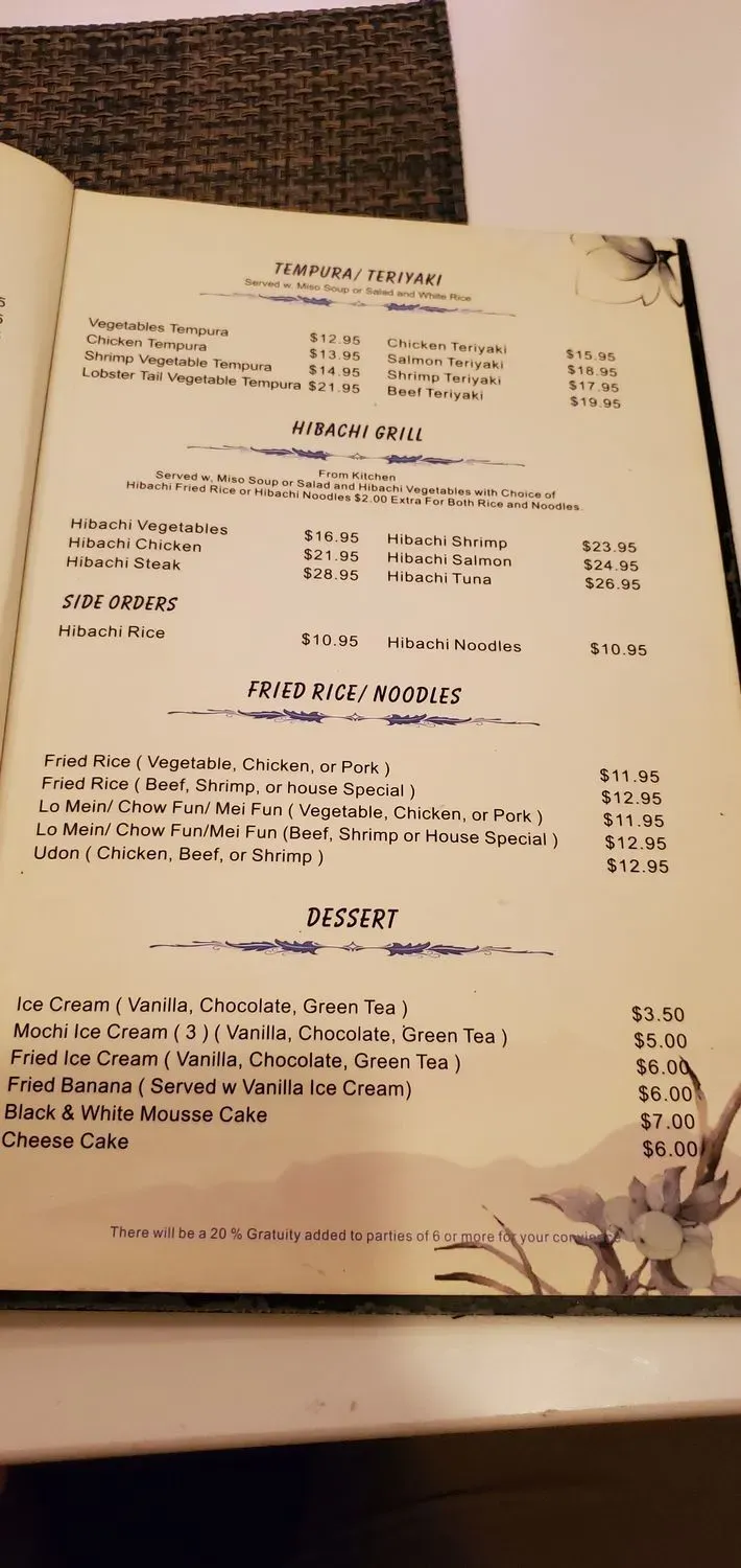 Menu 6