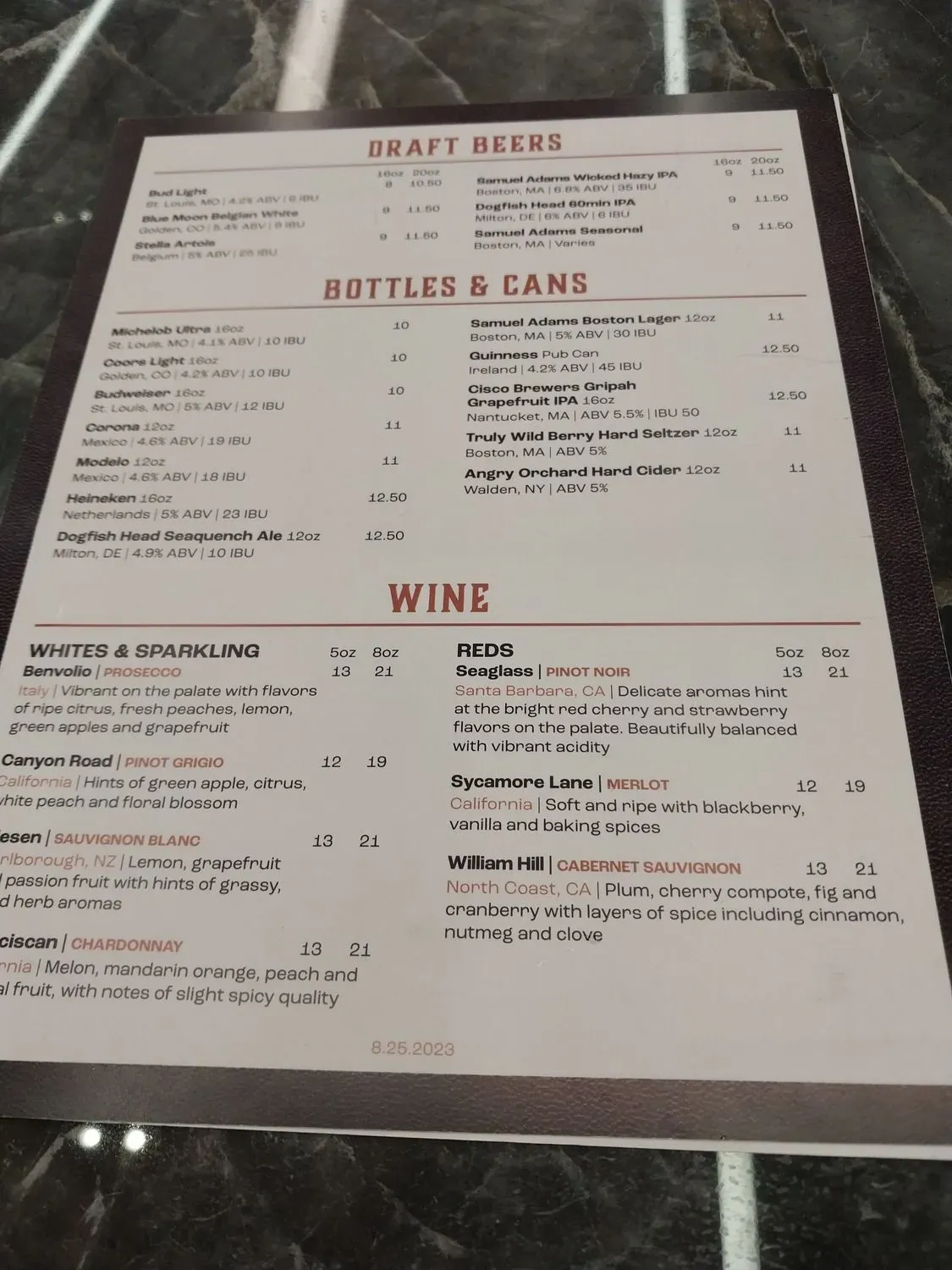 Menu 4