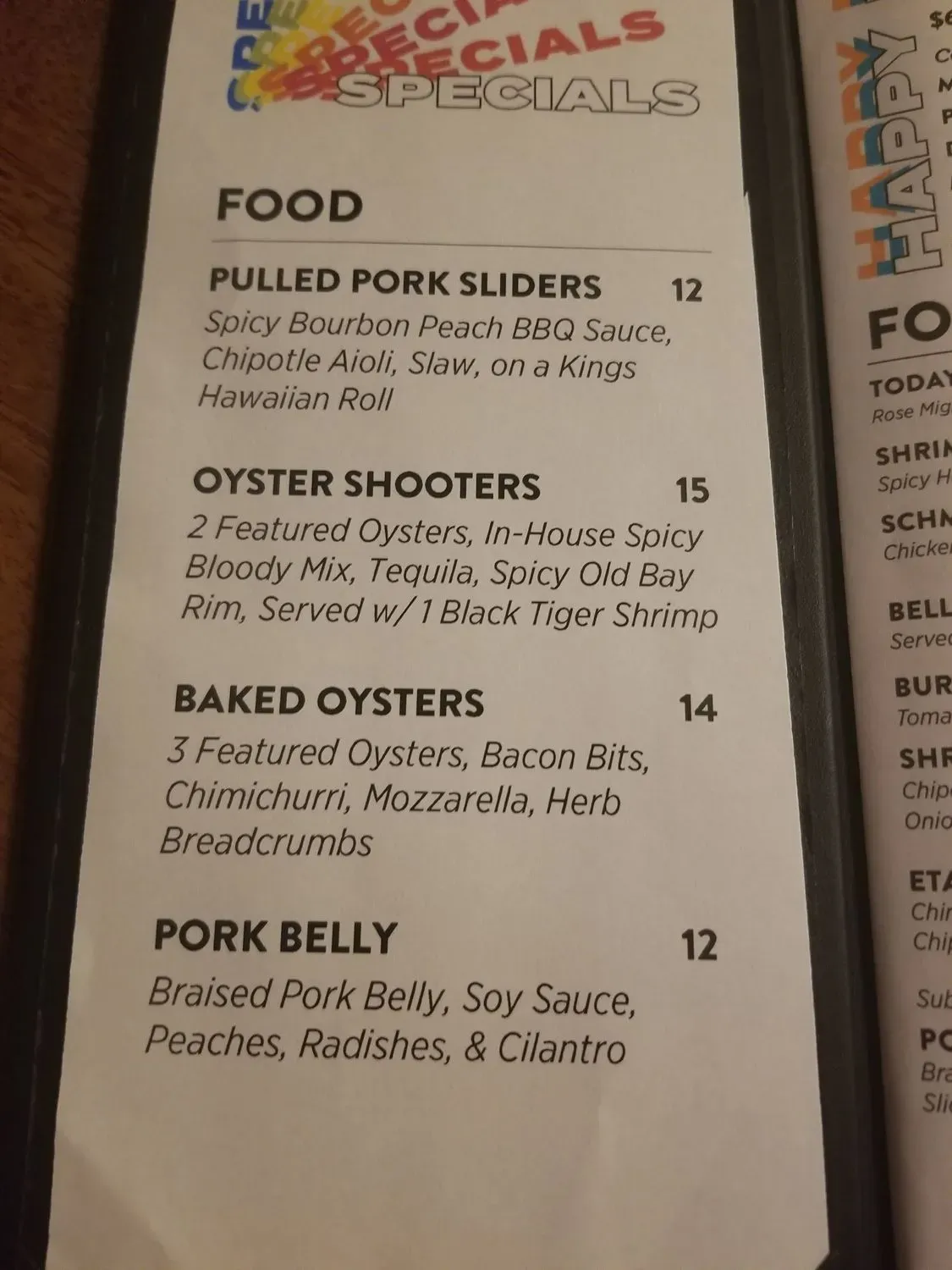 Menu 6