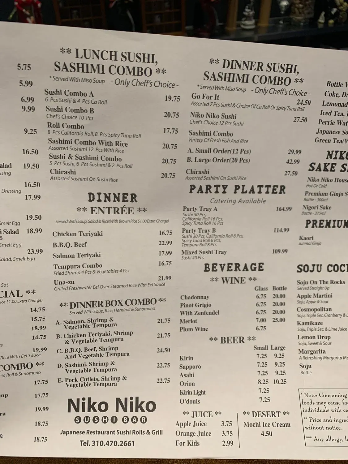 Menu 6