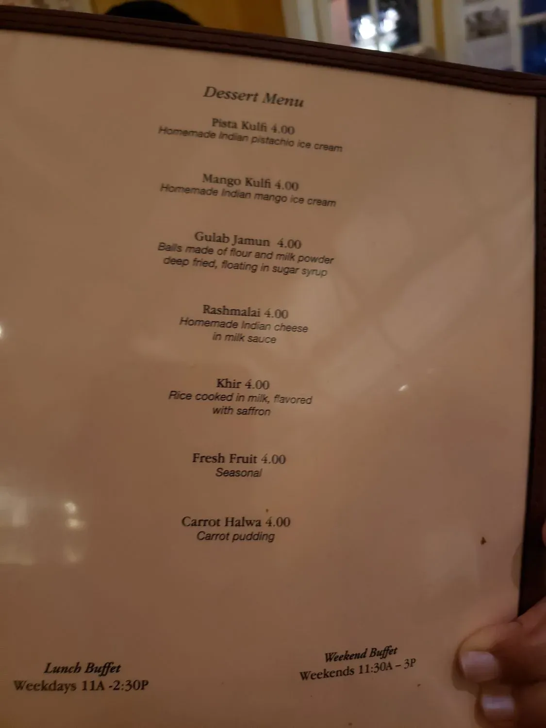 Menu 4