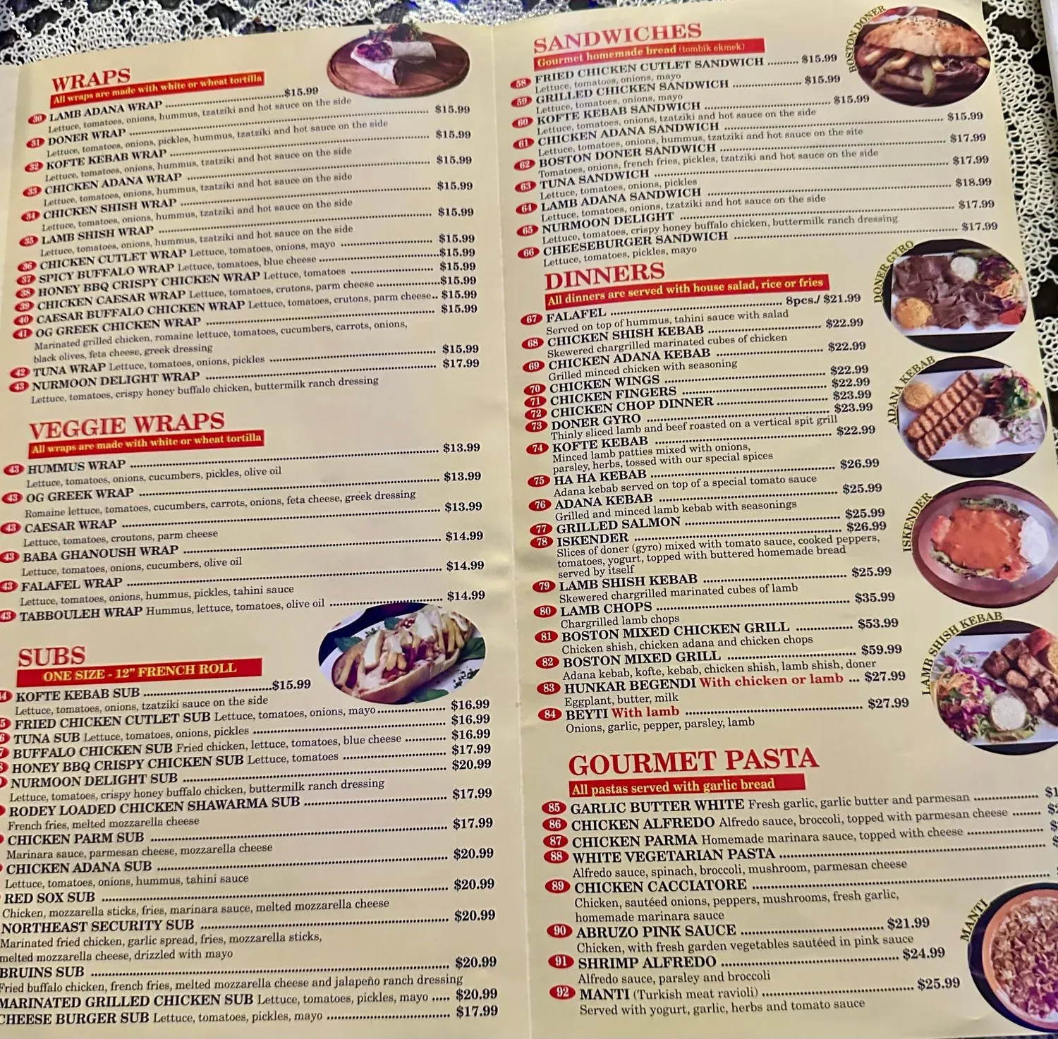 Menu 3