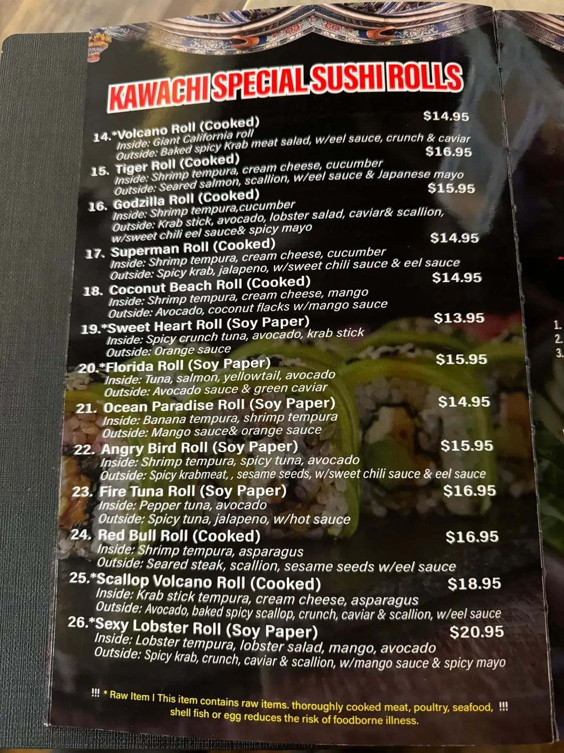 Menu 3