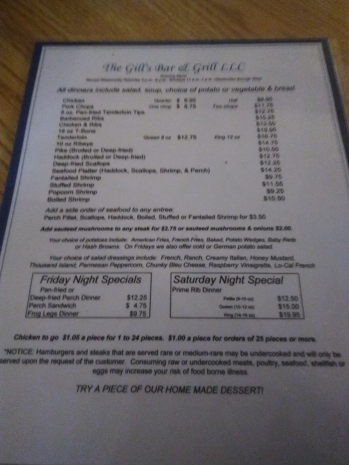 Menu 4