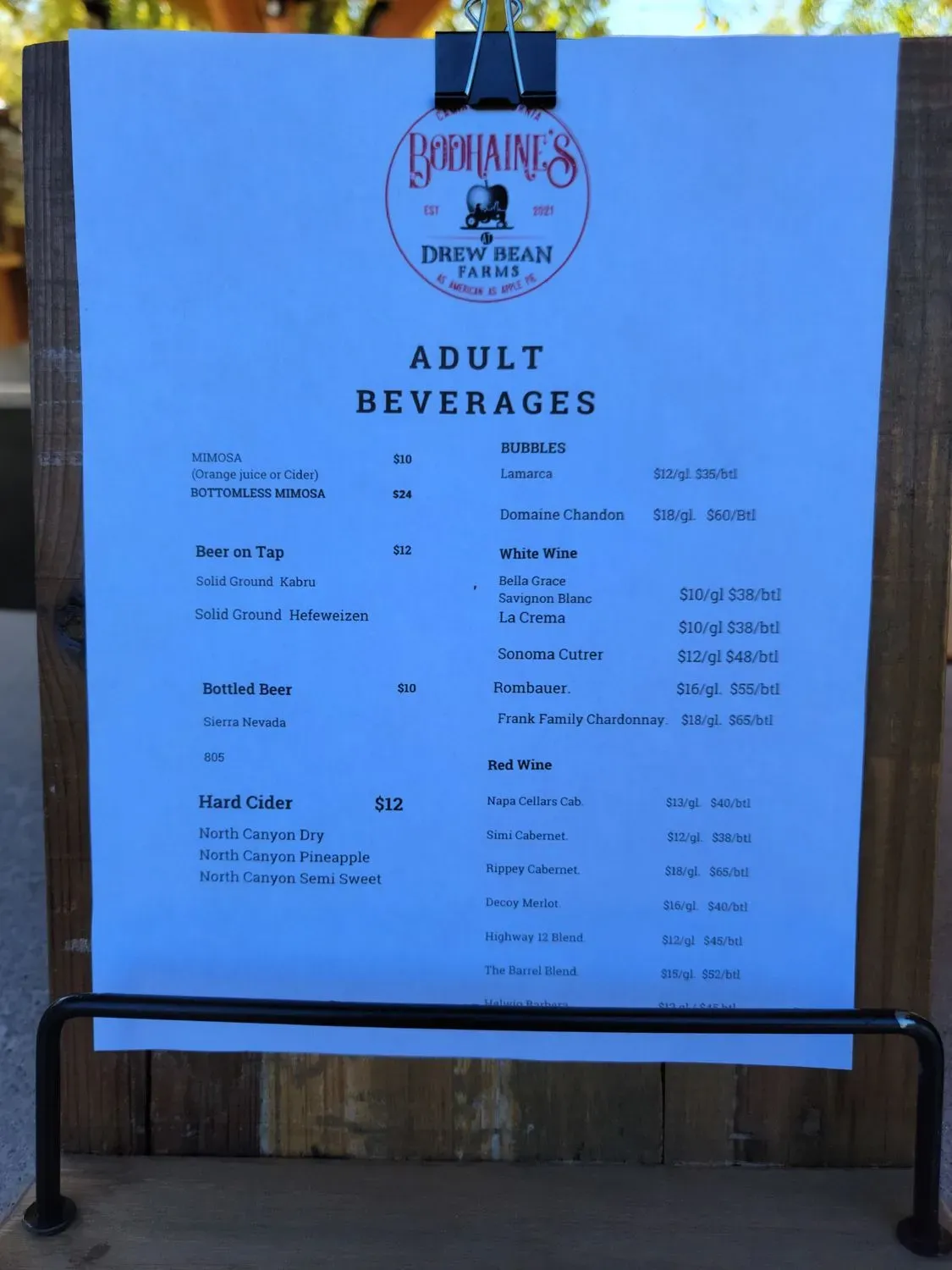 Menu 6