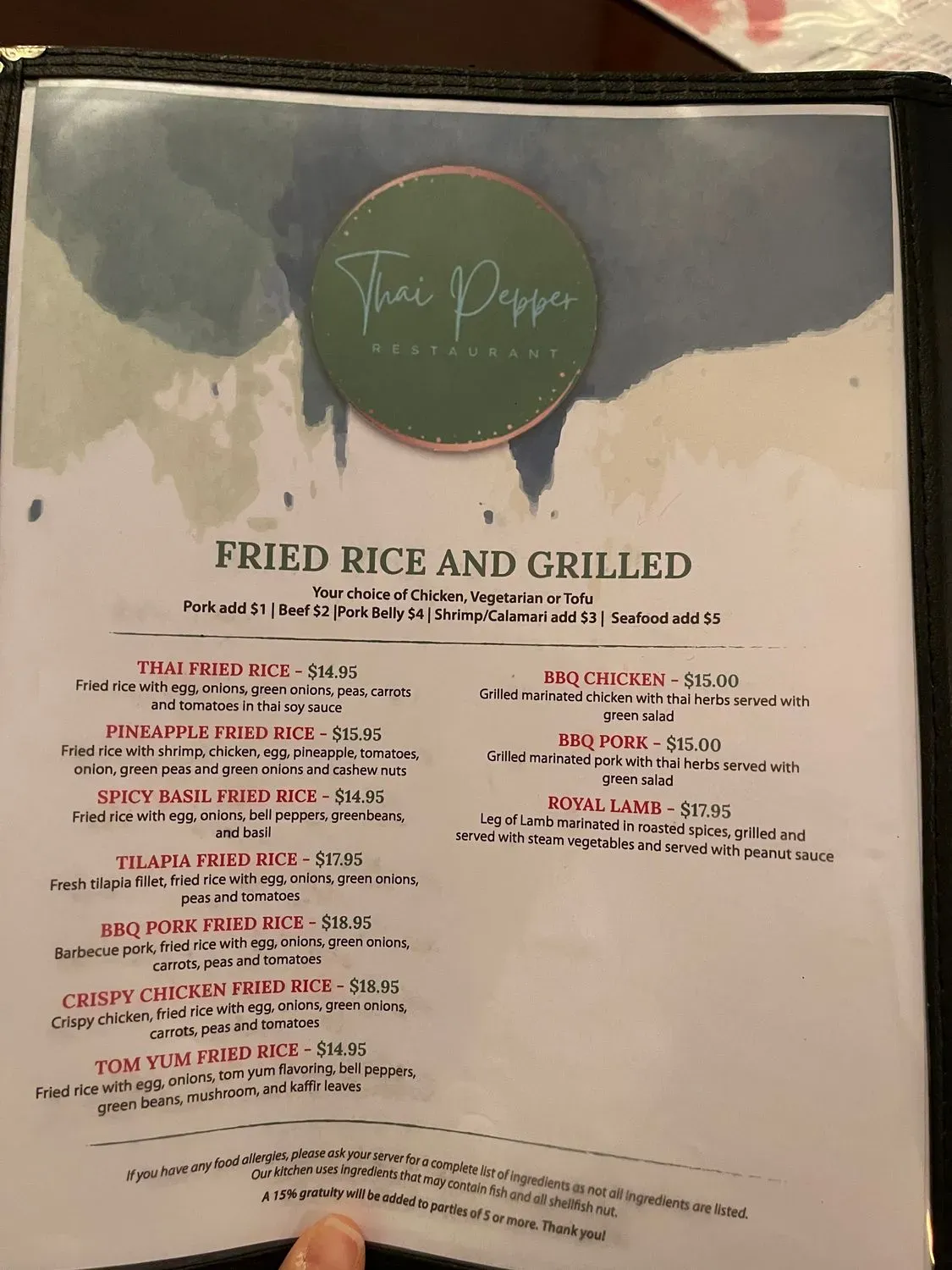 Menu 4