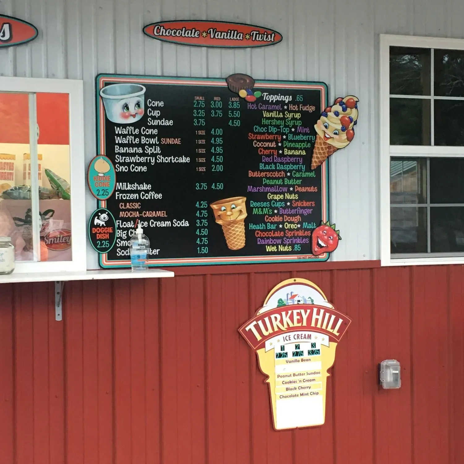 Smiley's Menu - Updated November 2025