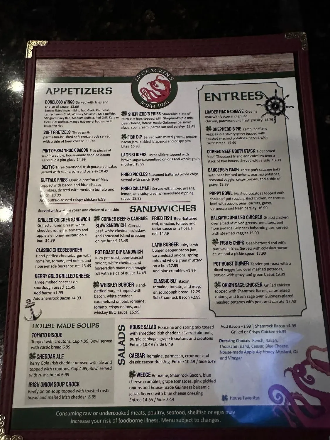 Menu 3