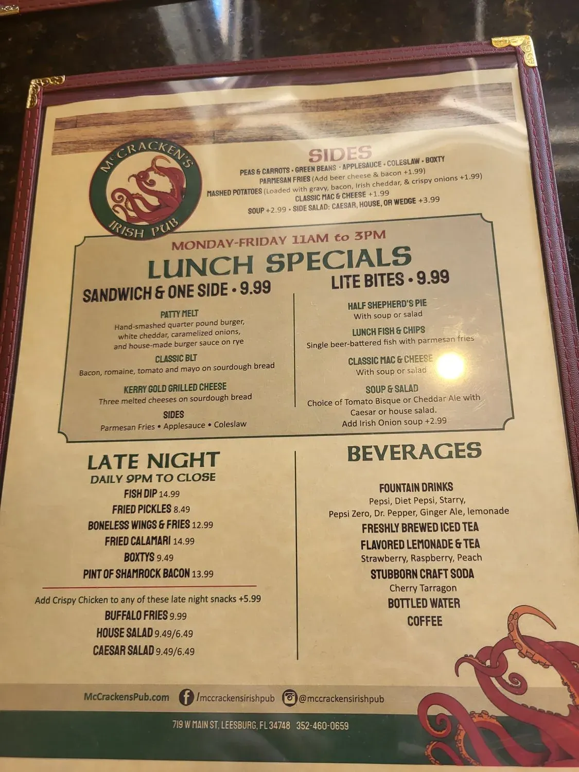 Menu 4