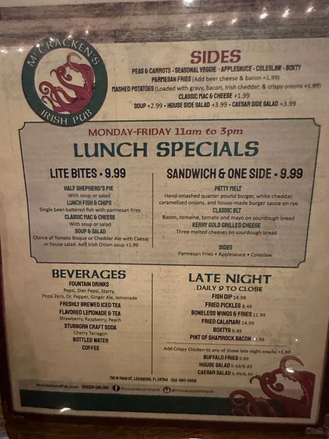 Menu 6