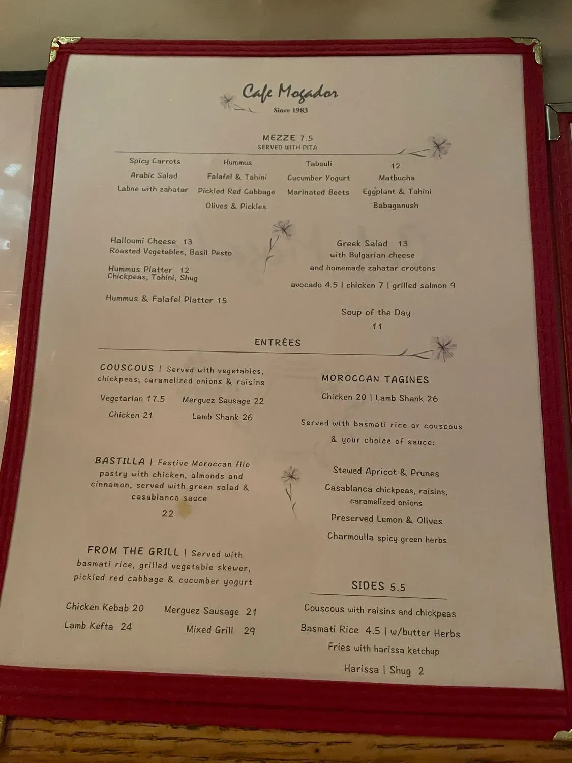 Menu 6