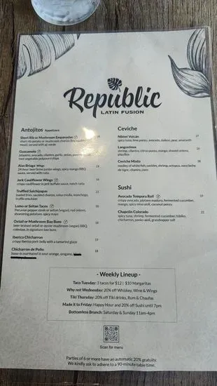 Menu 6