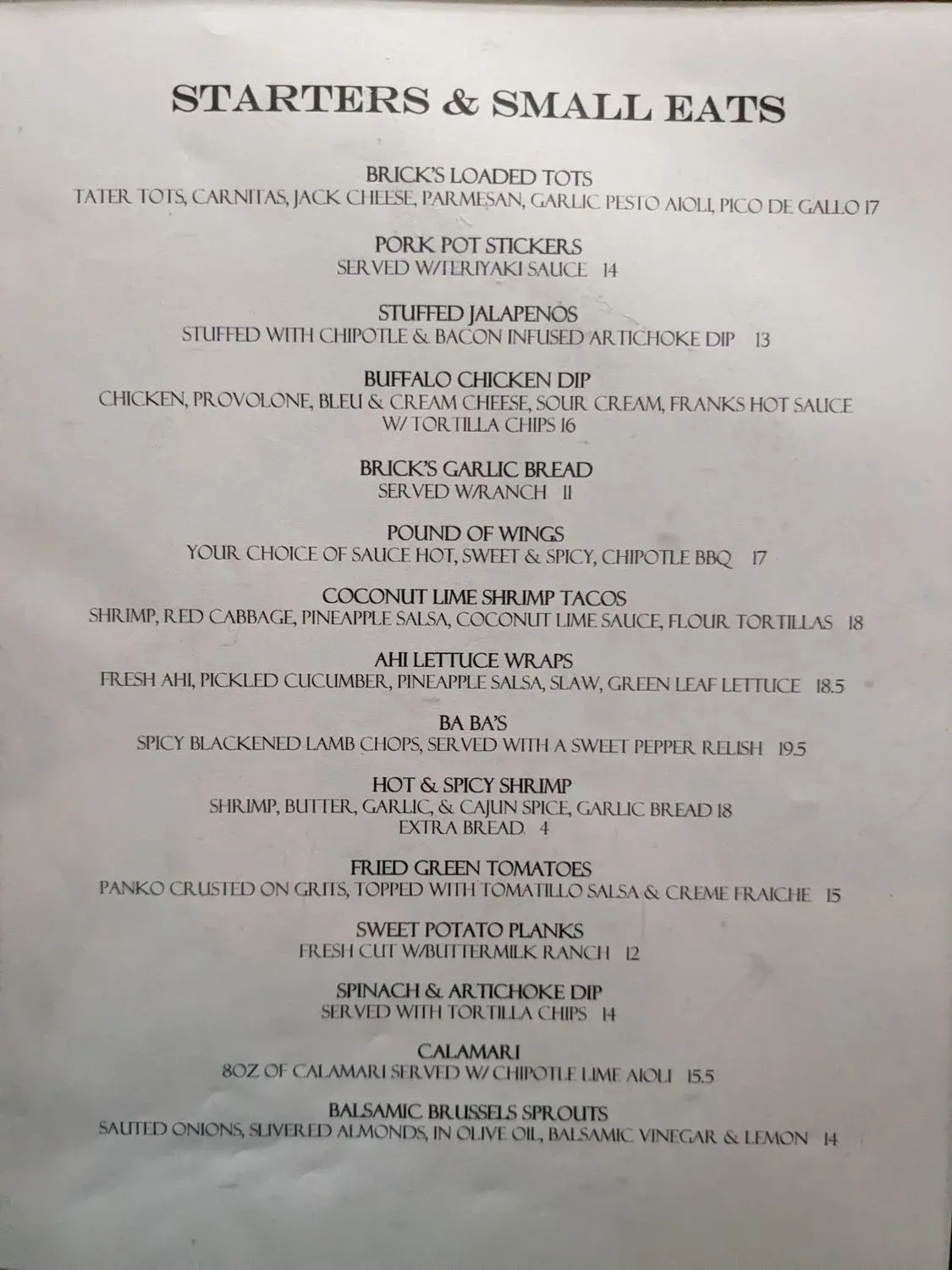 Menu 3