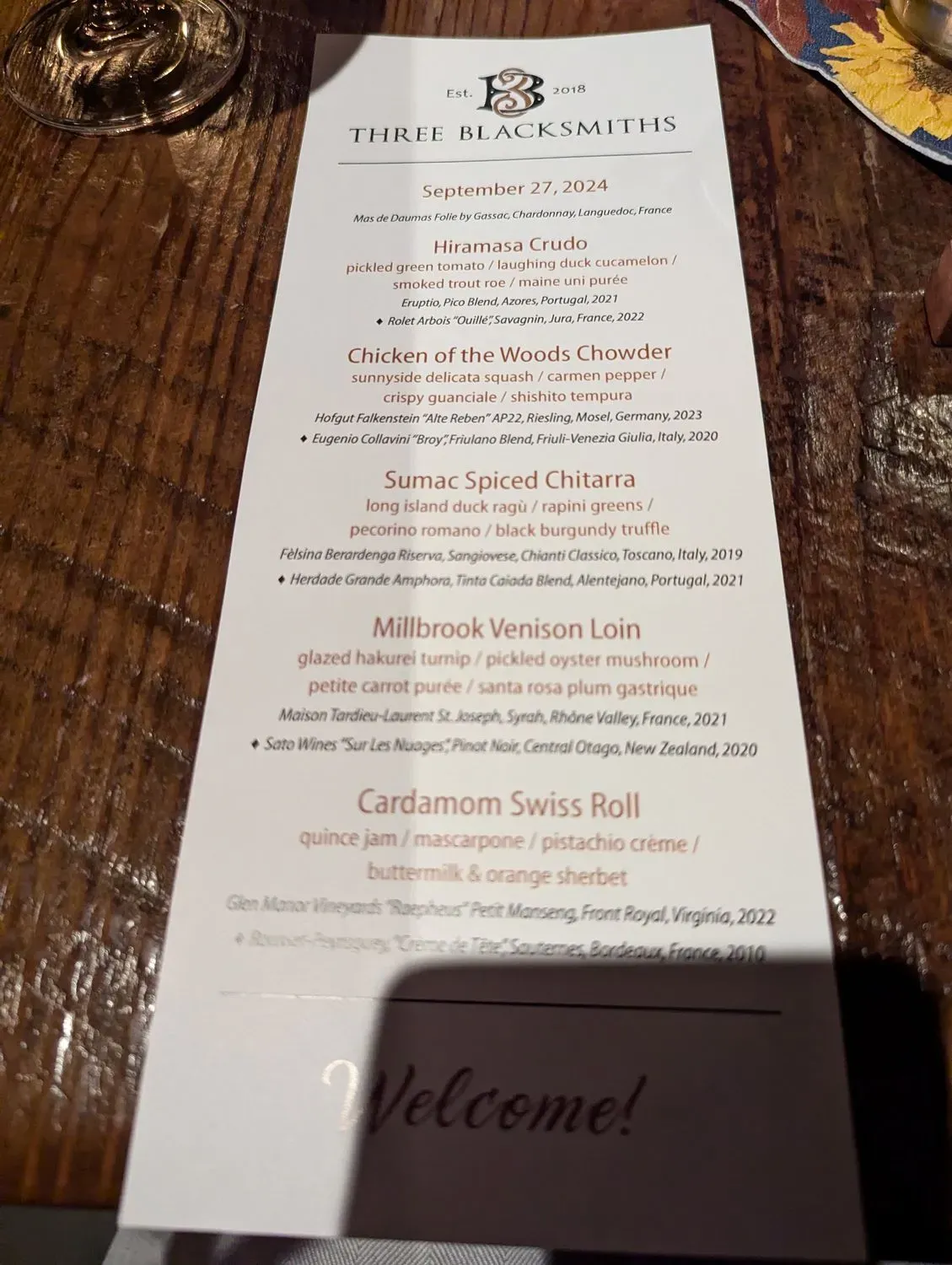 Menu 6