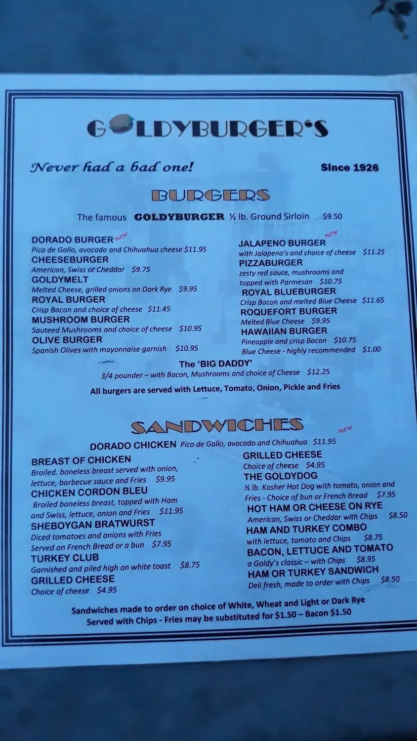 Menu 4