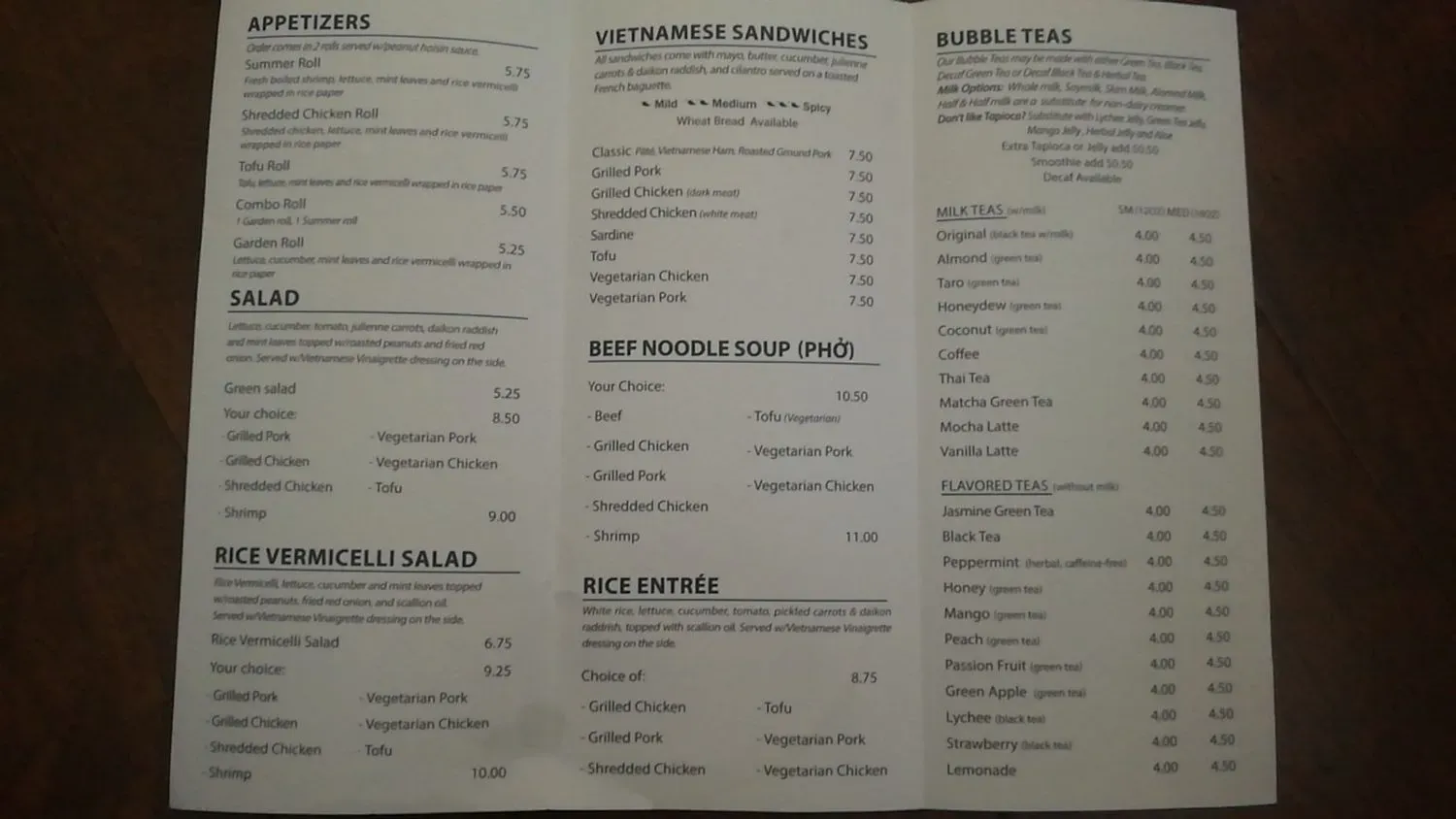 Menu 3