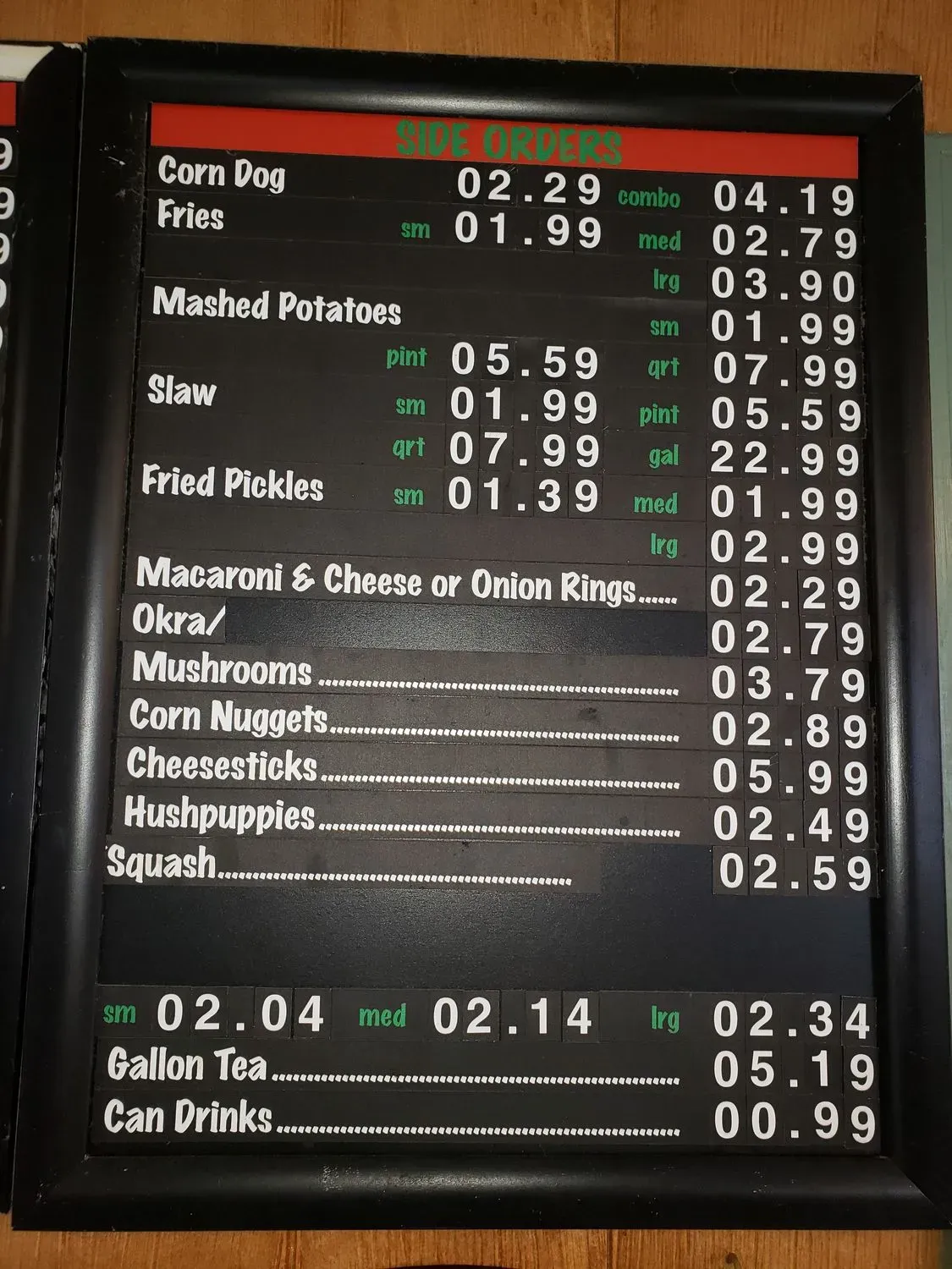 Little Howie's Burgers & Chick Menu - Updated November 2025