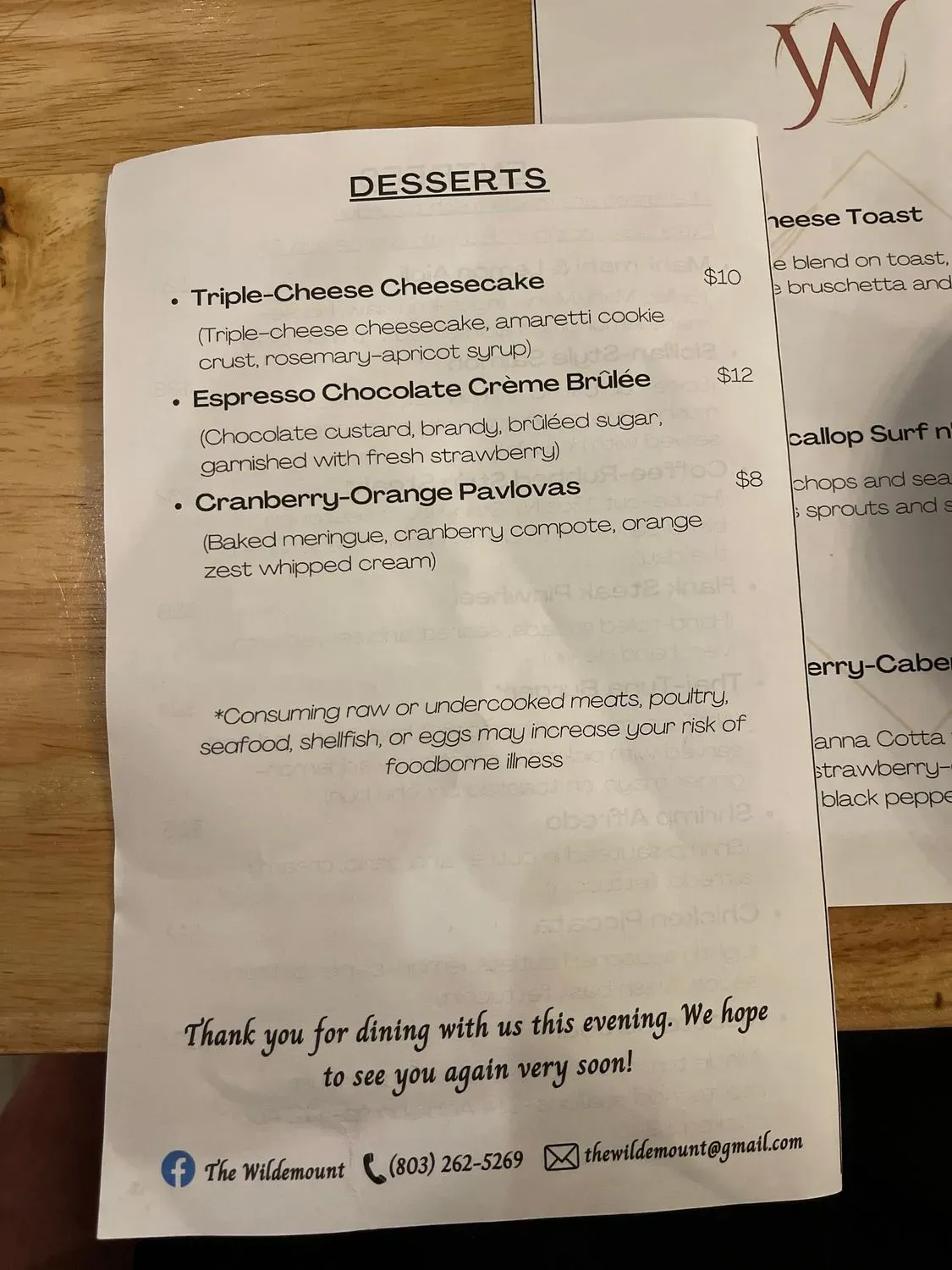 Menu 6