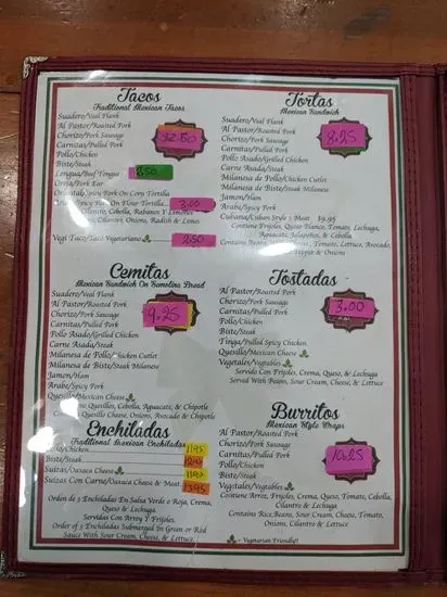 Menu 6