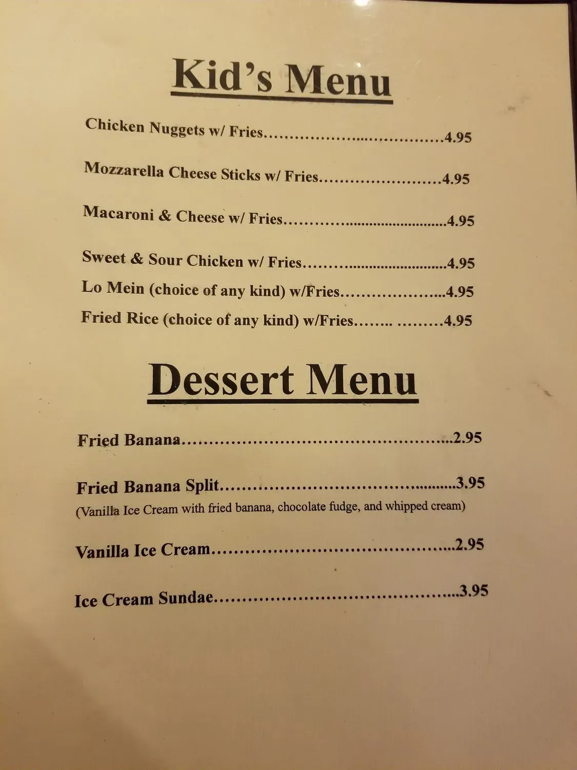 Menu 6