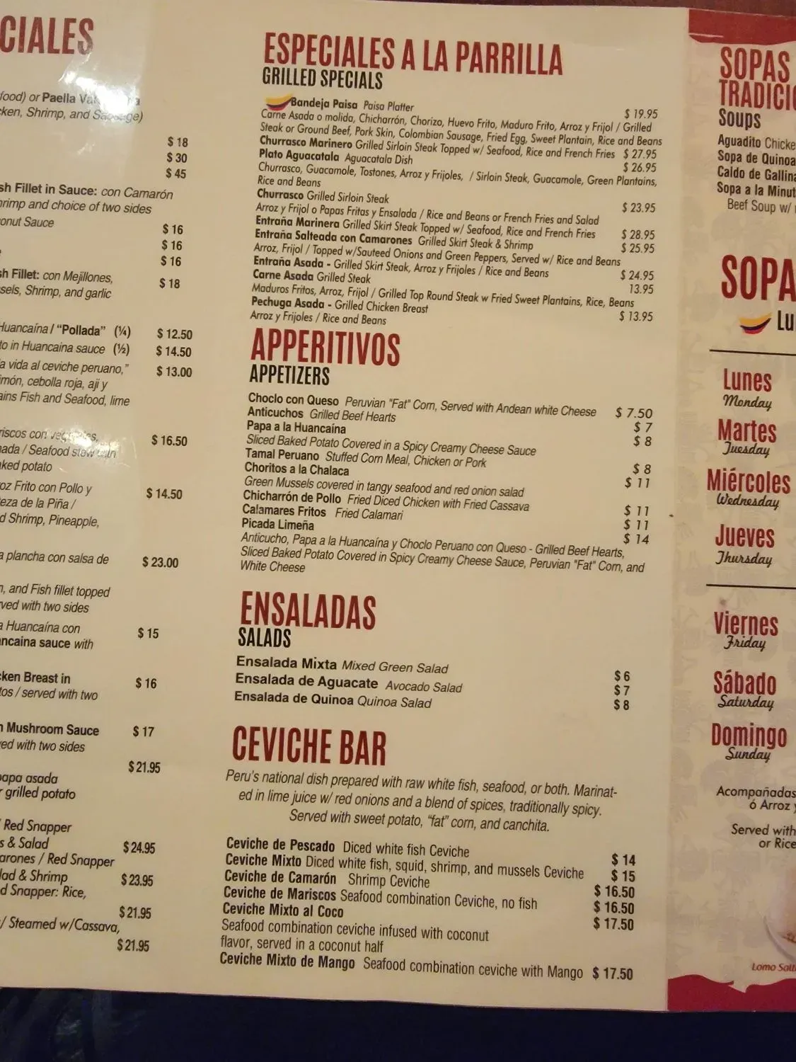 Menu 4