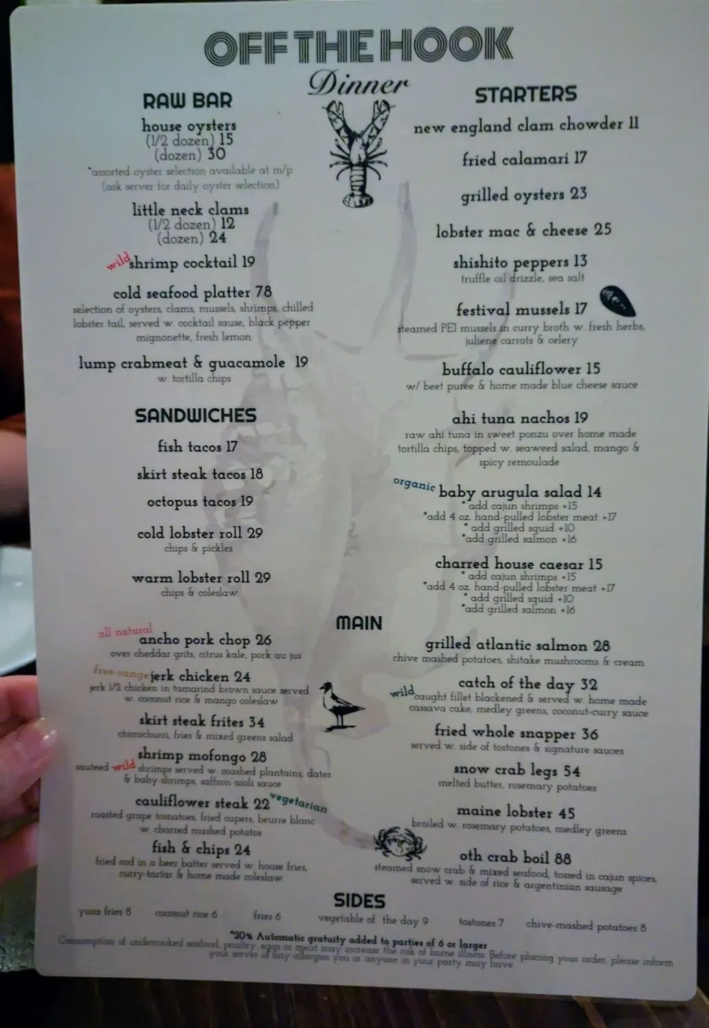 Menu 6