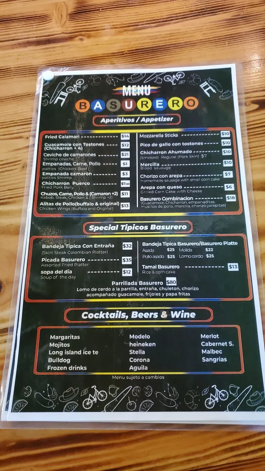 Menu 3