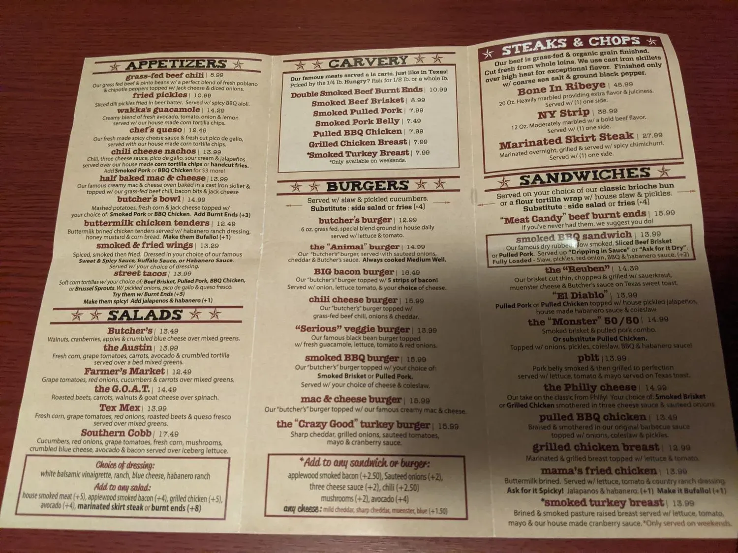 Menu 3